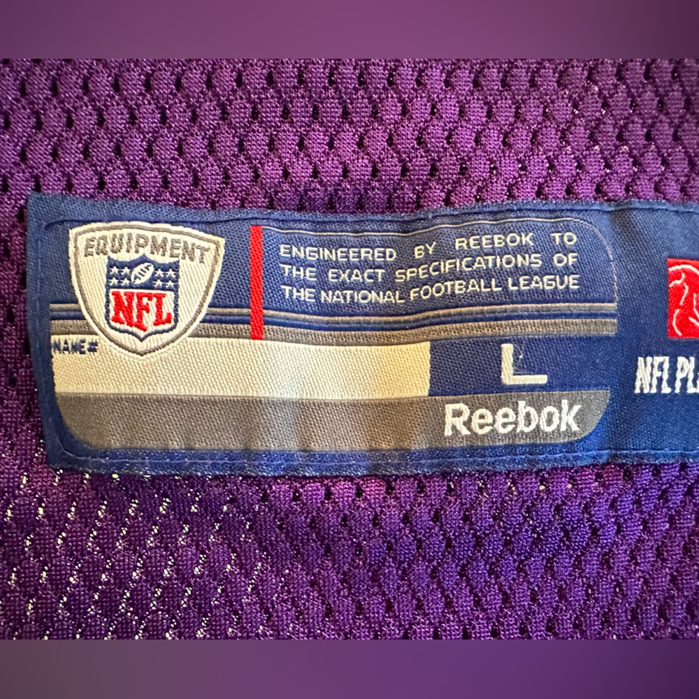 Reebok Youth Minnesota Vikings‎ Percy Harvin #12 Jersey Size Large - Picture 8 of 8